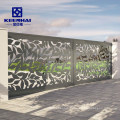 Powder Coated Outdoor Aluminum Screen Garden Fence Panels